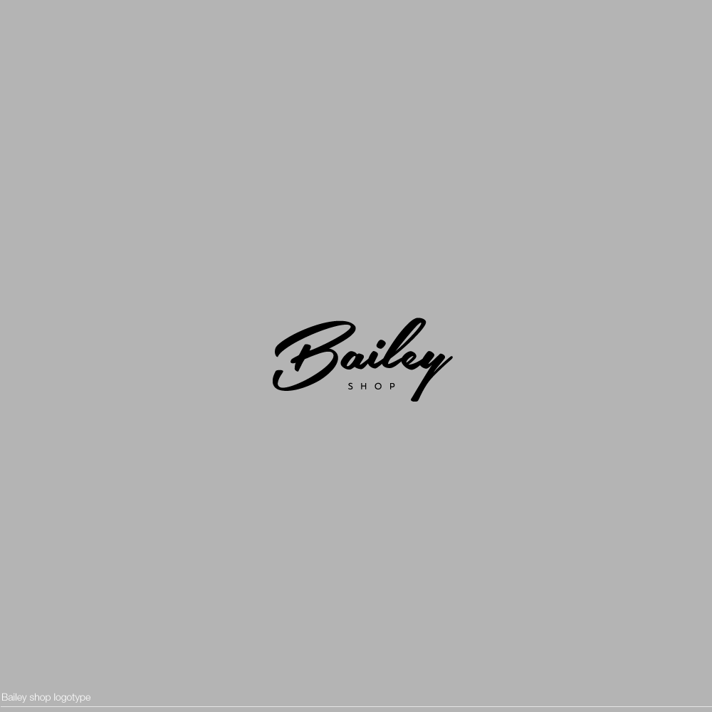 Разработка логотипа. Логотип магазина Bailey Shop